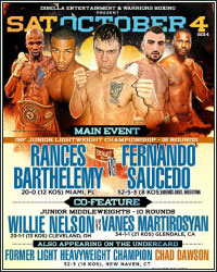 BARTHELEMY DOMINATES SAUCEDO, MARTIROSYAN IMPRESSES AGAINST NELSON, AND KARPENCY SHOCKS DAWSON