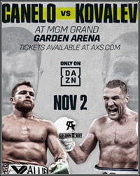 CANELO VS. KOVALEV UNDERCARD TO FEATURE GARCIA-DUNO, ESTRADA-ESPARZA, AND MURTAZALIEV-FORTEA