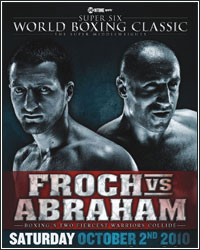 FROCH VS. ABRAHAM ROUND-BY-ROUND RESULTS
