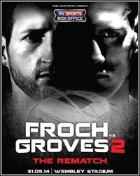 CARL FROCH KNOCKS OUT GEORGE GROVES IN THE 8TH ROUND OF REMATCH