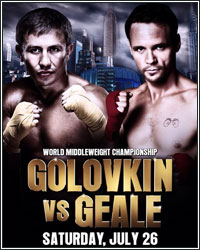GENNADY GOLOVKIN STOPS DANIEL GEALE IN 3; BRYANT JENNINGS WINS SPLIT DECISION AGAINST MIKE PEREZ