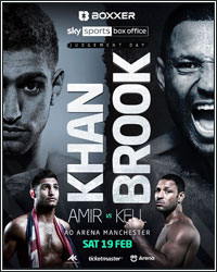 KELL BROOK STOPS AMIR KHAN IN 6; CLOSES CHAPTER ON BITTER RIVALRY