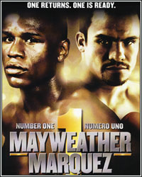 MAYWEATHER AND MARQUEZ TO MEET AT 144 POUNDS