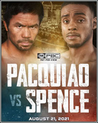 ERROL SPENCE PULLS OUT OF PACQUIAO FIGHT DUE TO EYE INJURY; YORDENIS UGAS STEPS IN TO REPLACE HIM