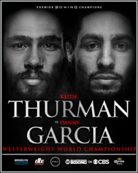 KEITH THURMAN DEFEATS DANNY GARCIA VIA SPLIT DECISION TO UNIFY WBC AND WBA WELTERWEIGHT TITLES