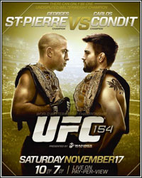 FIGHTHYPE PREVIEW: UFC 154 ST-PIERRE VS. CONDIT