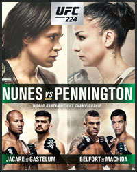 NUNES DOMINATES PENNINGTON AT UFC 224