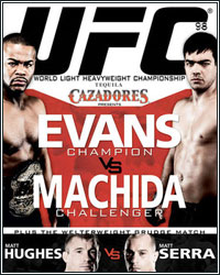MACHIDA KNOCKS OUT EVANS IN TWO