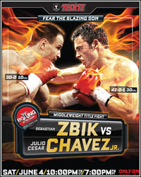 CHAVEZ JR. CHOPS DOWN ZBIK; WINS GRUELING DECISION AND CAPTURES TITLE