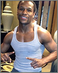 FLOYD MAYWEATHER STILL IN FIGHTING SHAPE; BACK TO BUSINESS AS USUAL