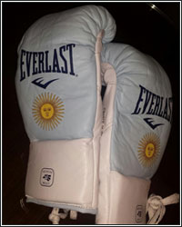 [PHOTO] COMPARISON OF MAIDANA'S GLOVES TO MAYWEATHER'S GLOVES