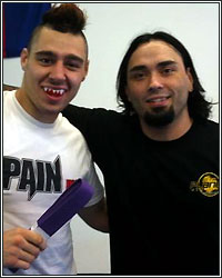 EDDIE BRAVO PROMOTES DAN HARDY TO PURPLE BELT