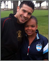 MIDDLEWEIGHT CHAMPION SERGIO MARTINEZ STANDS UP AGAINST BULLYING