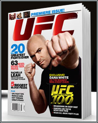 UFC 100 COMMEMORATIVE MAGAZINE HITS NEWSSTANDS